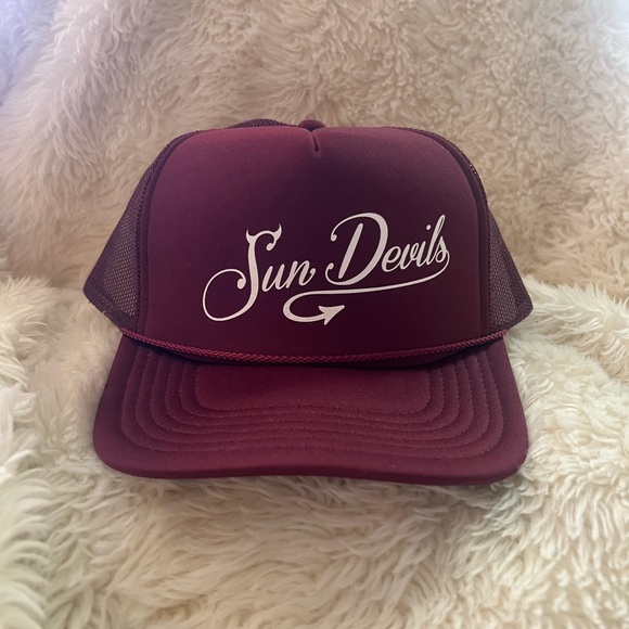 Feature x ASU SD Script Trucker - Maroon - Picture 1 of 4